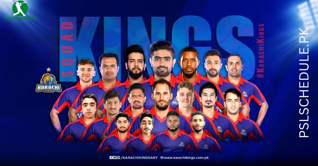 Karachi Kings Complete Squad for PSL 9