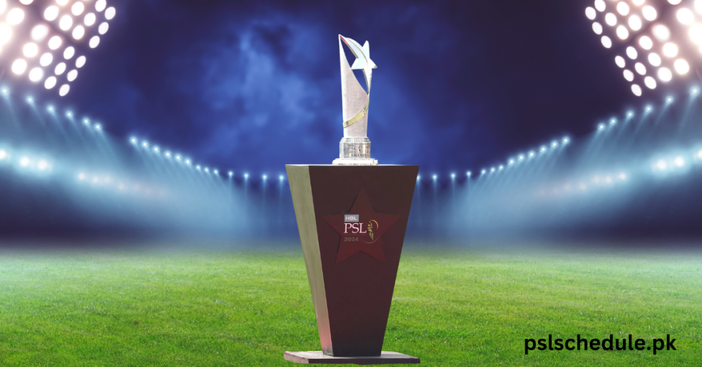 HBL PSL 9 Trophy Unveiled 2024
